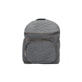 Pañalera backpack multifuncional Chic Gris