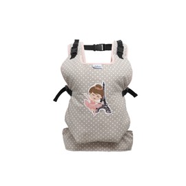 Cangurera portabebé ergonómica 0-9m Baby Paris