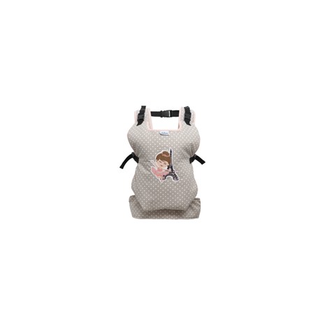 Cangurera portabebé ergonómica 0-9m Baby Paris