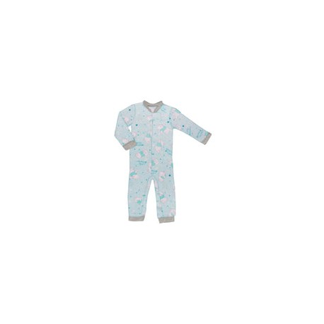 Pijamita ultrasuave de microfibra para bebé (mameluco) Pooh soñador