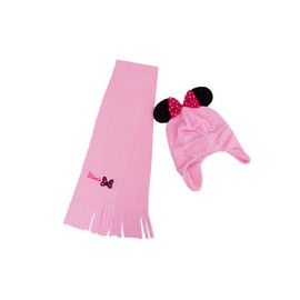 Set gorrito y bufanda Minnie