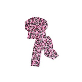 Pijama ultrasuave de microfibra para niña (2 piezas) Pink Minnie