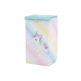 Cesto multiusos para ropa y juguetes Unicornio